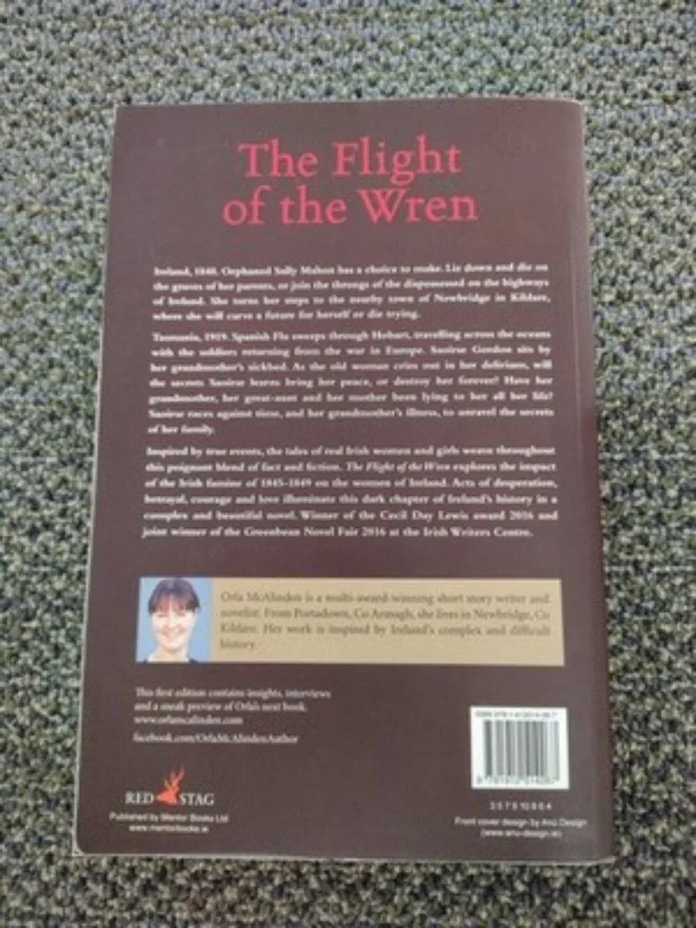 The Flight of the Wren by McAlinden, Orla Book The Fast Free Shipping